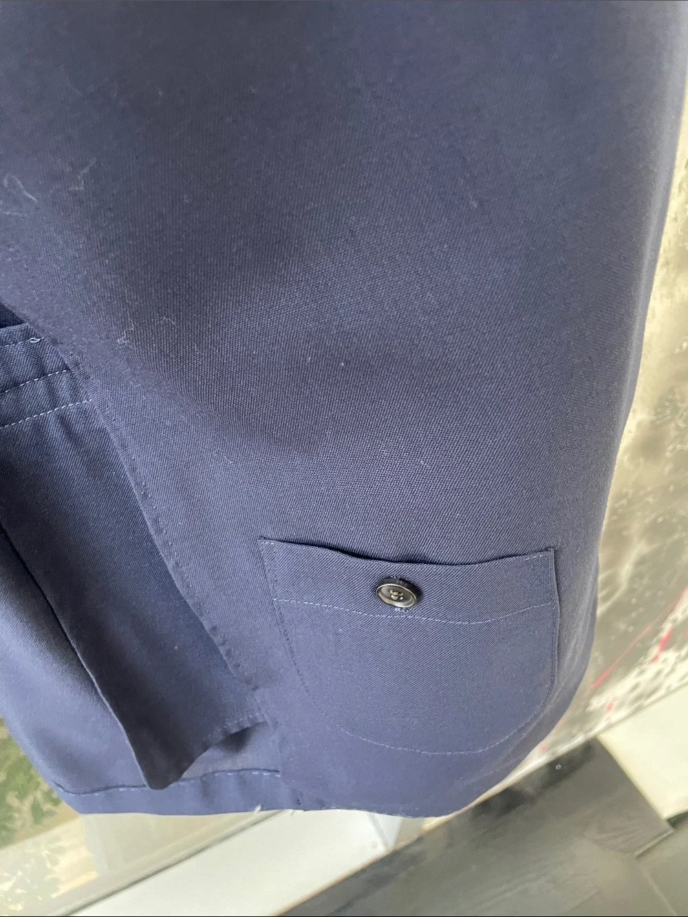 Suitsupply Navy Blue Two-Button Blazer